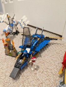 LEGO Ninjago Ice Dragon Attack Jay's Storm Fighter Kai's Blade 2260 9442 9441