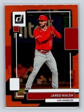2022 Donruss #158 Jared Walsh Holo Orange Los Angeles Angels C38