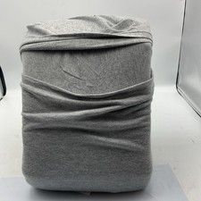 Threshold 4 Pcs Jersey Sheet Set Light Gray Full Size