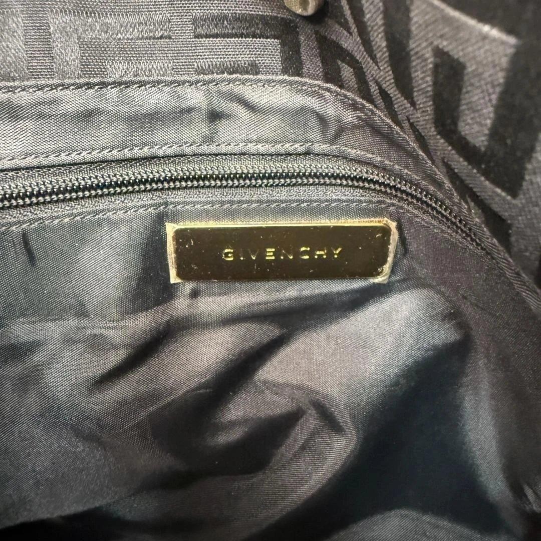 Givenchy Black Leather Handbag Women's Tote Authentic Excellent Condition thumbnail 17