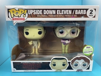Funko Pop! Vinyl: Stranger Things - ST - 2 Pack - Eleven & Barb - Emerald...