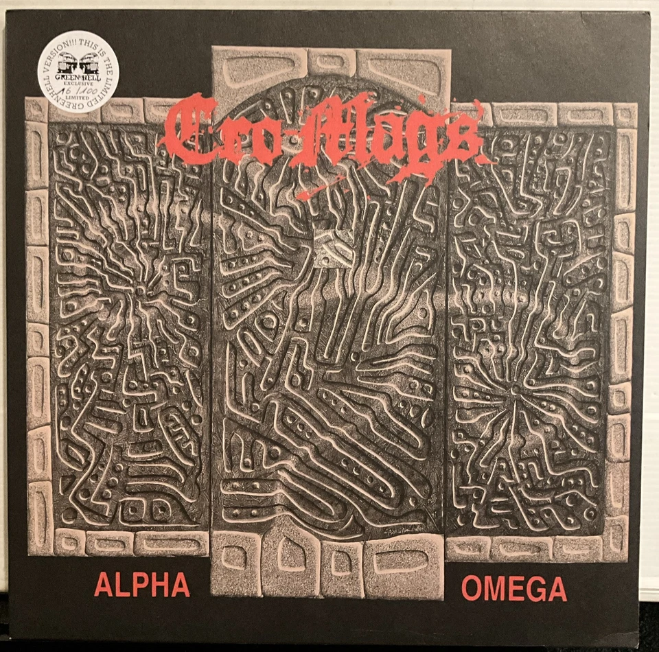 Cro-Mags – Alpha Omega LP 2013 Demons Run Amok – DRA 080 [Germany] [Red] EX/EX - Image 2 of 4