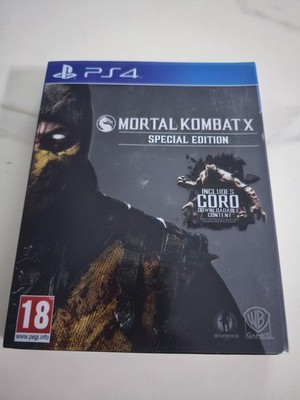 Sony PlayStation 4 PS4 Spiel - Mortal Kombat X - Special Edition - Steelbook