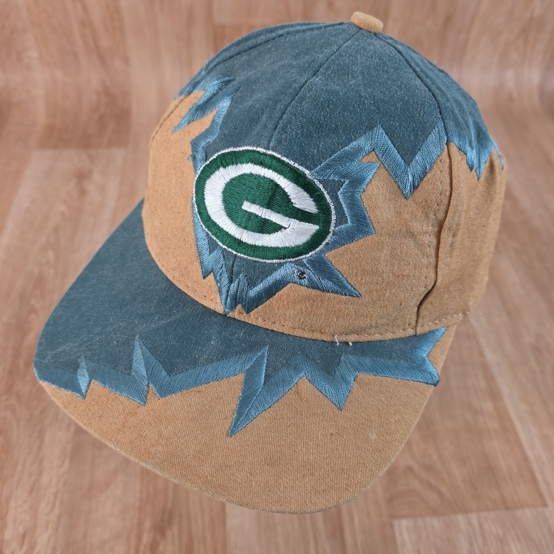 Vintage 90s Green Bay Packers Shock Wave Jagged Edge Drew Pearson
