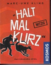 Kling Halt mal Kurz Känguru Spiel witzig Kos...