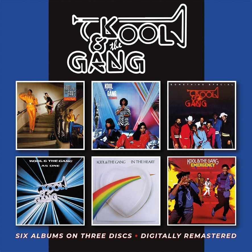 Kool and the Gang - Six Albums on Three Discs (BGO Records) 3CD Album