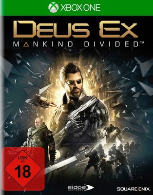 Deus Ex Mankind Divided Day One Edition Steelbook / Xbox One * Top Zustand