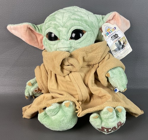 Build-A-Bear Baby Yoda Grogu Plush 14” Star Wars Mandalorian Plush Soft Doll
