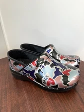 DANSKO Professional Patent Clogs Women’s 37 Size 6.5 - 7 US Fragment Leather Pro