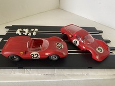 1960s 1/24 slot car COX Ferrari Dino 166/P Berlinetta Dino 206/SP Spyder Body