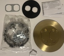 Hubbell D-54963 Floor Cover Box - Sold As Seen On Pictures