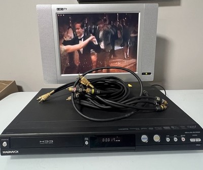 Magnavox MDR537H/F7 HDD/DVD Recorder 1TB Hard Drive, Digital Tuner HDMI W Cables