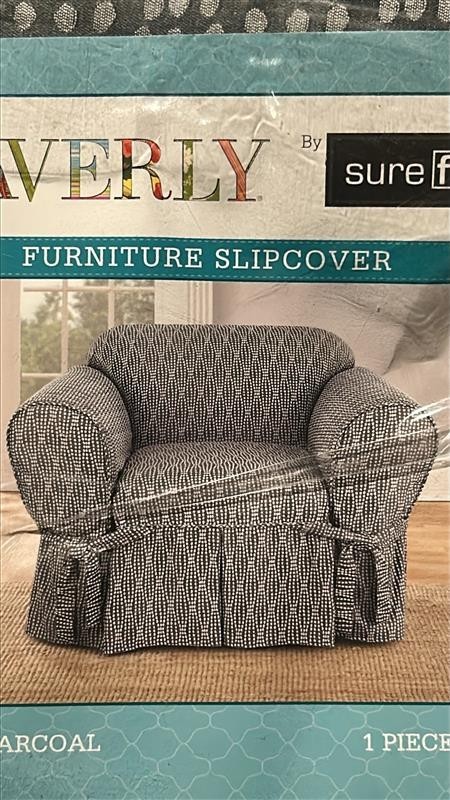 Slipcover Washable Gray Slip Cover