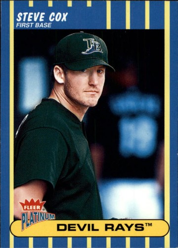 2003 Fleer Platinum Steve Cox #39 card