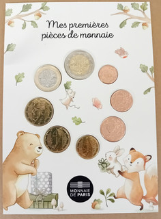 KMS Frankreich 2026 FDC : 3.88 euro nominal : Babysatz