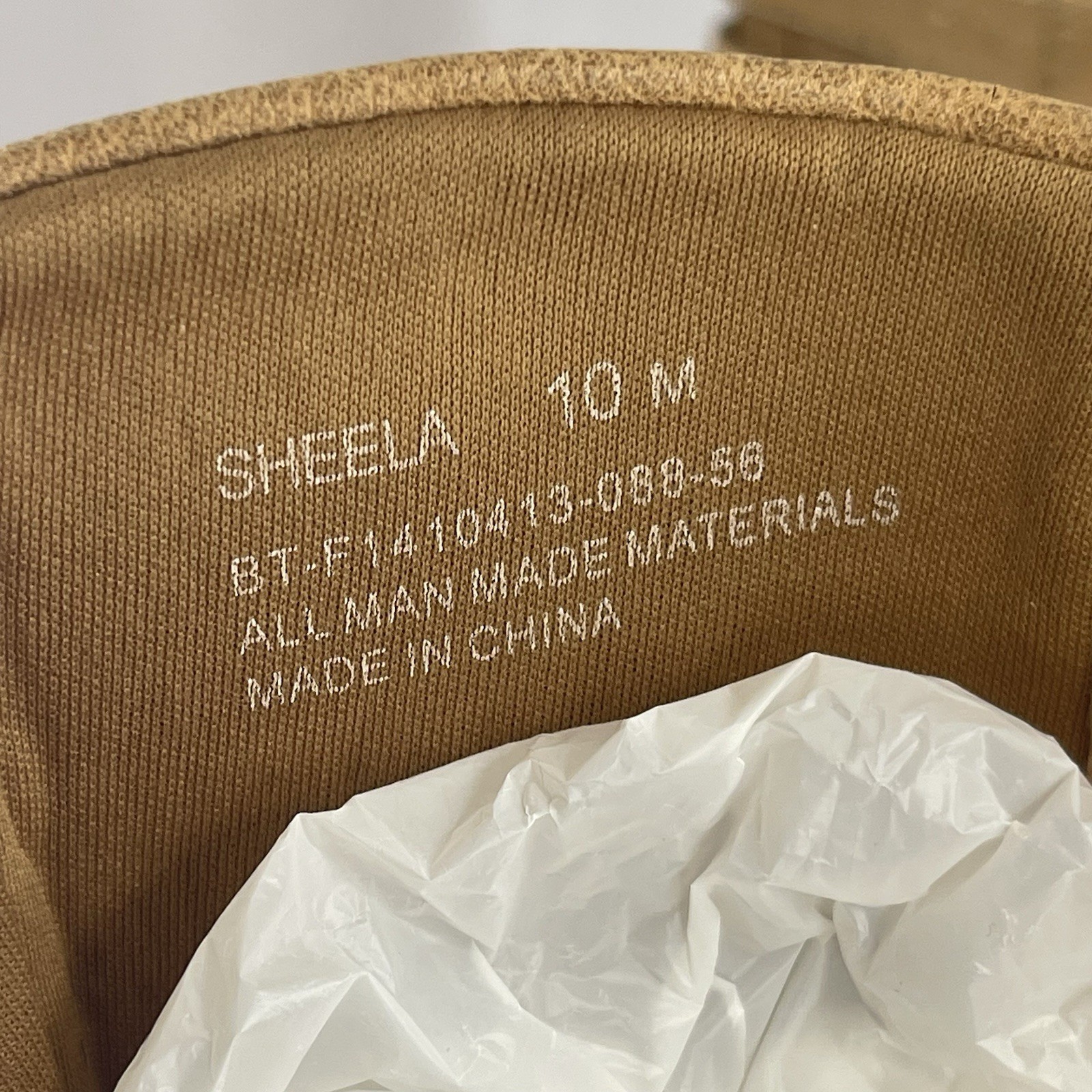 BareTraps Sheela Knee-High Boots 10M Cognac Brown Zip Buckle Riding Biker