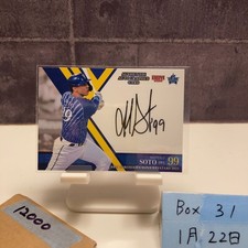 2022 Bbm Neftali Soto 31/40 Autographed Card   Dena Baystars