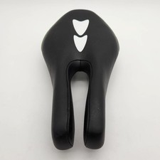 ISM Adamo Racing Bicycle Saddle Split Nose Black Chromoly Rails NO PACKAGE