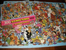 Vintage Golden 300 Looney Tunes Fantasy Puzzle COMPLETE 22.5"x33" Large Pieces