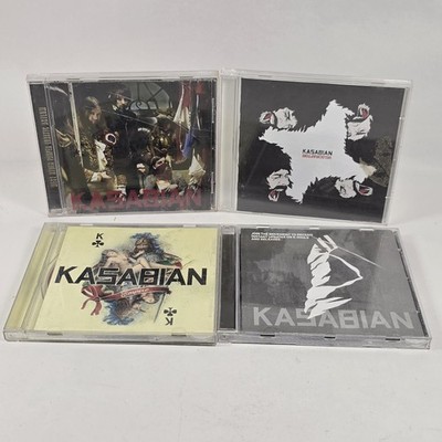 Kasabian CD Bundle Lot 4 CD Collection Velociraptor Empire & More