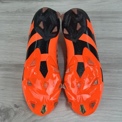 Adidas Predator Accuracy+ FG Orange Black Soccer Cleats New GW4560