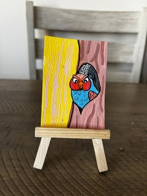 ACEO Art Card signed original 2.5x3.5 