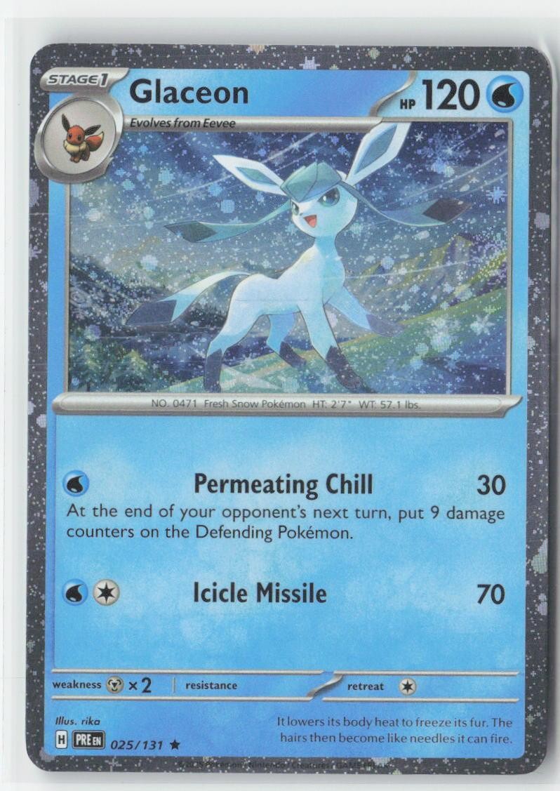Miscellaneous Cards & Products #025/131 Glaceon