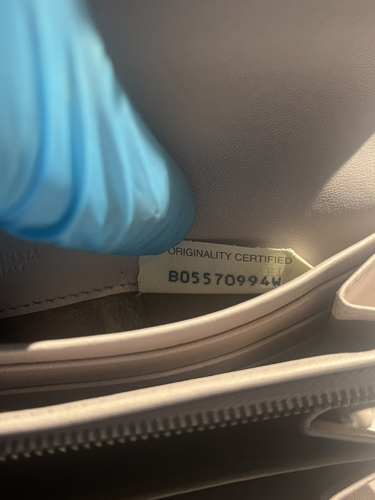 Bottega Veneta Intrecciato Piccolo Light Lavender Large-Flap Wallet thumbnail 4