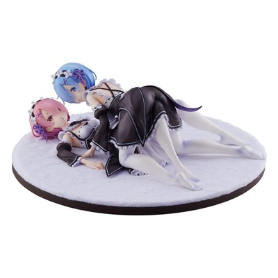 Re:zero Starting Life In Another World PVC-Statue 1/7 Ram & Rem 9 cm Furyu
