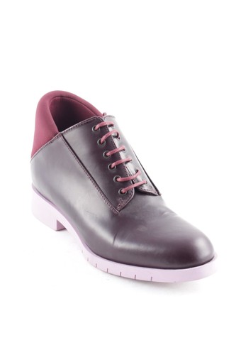 FREAKLOSET Stivale stringato Donna Stivale alto Taglia IT 36 marrone-viola