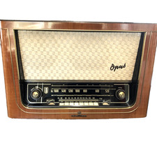 Radio a valvole TELEFUNKEN OPUS 55 OTTIME CONDIZIONI con VIDEO!!