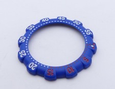 Lunette (bezel) De Montre Zodiac Swiss Formula - Bleue - Neuf Avec étiquettes, Référence ZOD 951