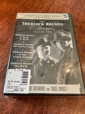 The Sherlock Holmes Collection Volume 2 DVD Box Set Region 1 USA New Sealed