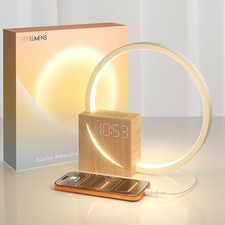 Sunrise Alarm Clock for Heavy Sleepers Adults, Wake-Up Light, Sleep