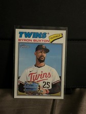 4268 2026 Topps Heritage Byron Buxton Minnesota Twins