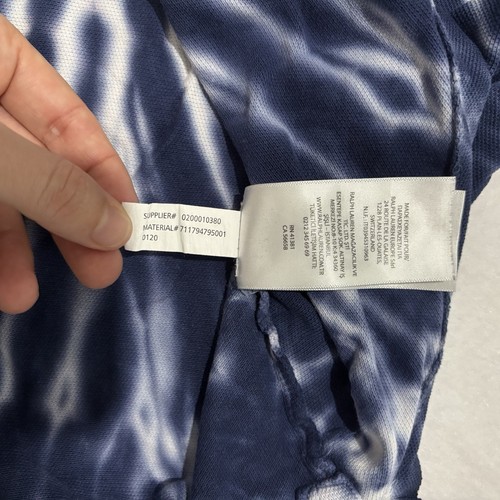 Polo Ralph Lauren Polo Men’s 3XLT Red White Blue Tie Dye Short Sleeve Shirt - Picture 6 of 9