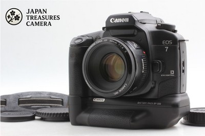 *N NEUWERTIG+++ mit BP-300* Canon EOS-7 ELAN 7E Kamera EF 50mm F1.8 II...