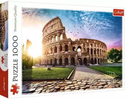 Puzzle 1000 elementów. Koloseum w promieniach słońca - Trefl
