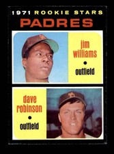1971 Topps #262 Jim Williams/Dave Robinson Padres Rookies EXMT/EXMT+ X3698215