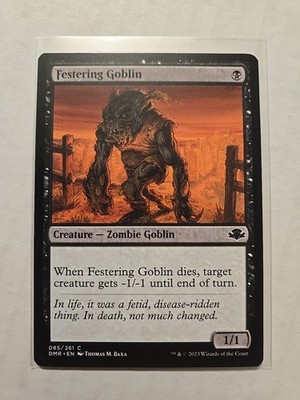 Festering Goblin - Dominaria Remastered - LP - Common - Creature - MTG