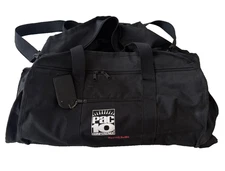 Vintage Pac-10 Conference Spot-Bilt Black Zip Close Duffle Bag - Limited Edition