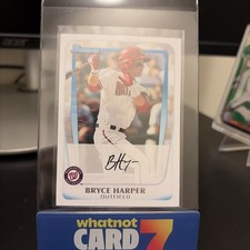 Bryce Harper Rookie Insert 2011 Bowman Baseball Card #BP-1 Mint. rookie card picture