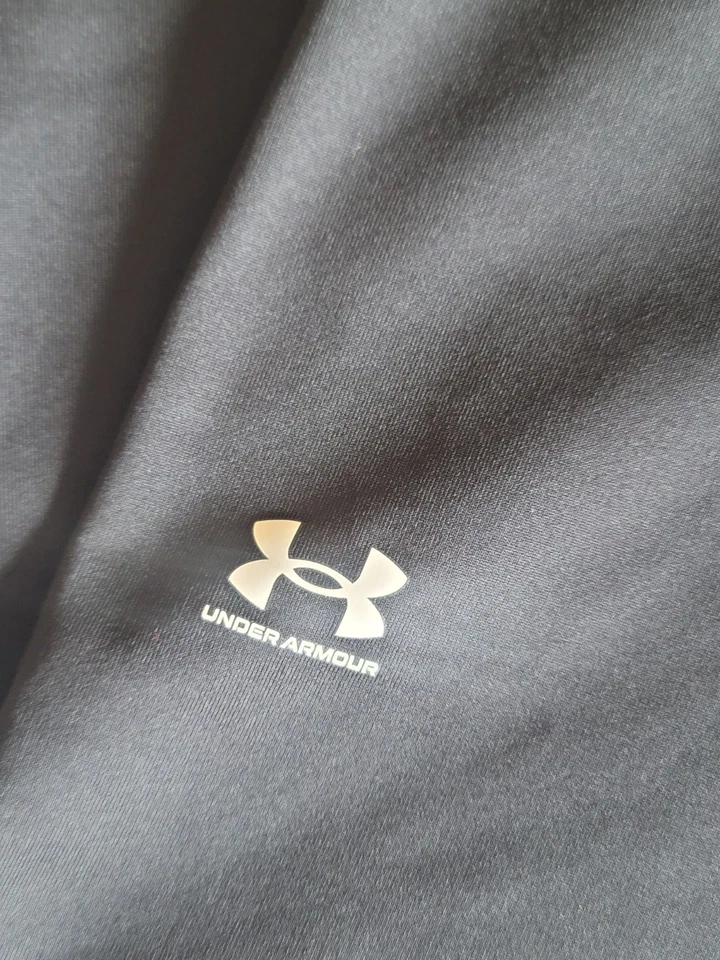 Pantalones/leggings de compresión Under Armour ColdGear para mujer talla M negros correr yoga Foto 2 de 4