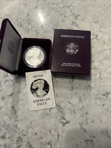 1986-S. American Silver Proof Eagle 1 - OZ Coin