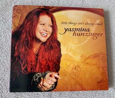 CD:  Yasmina Hunzinger   ''Little things ain't  always small''   mit  Widmung !!!