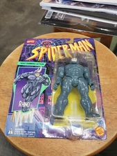M230 ToyBiz 1994 Marvel Comics Spiderman Animated Series Rhino Action Figure New