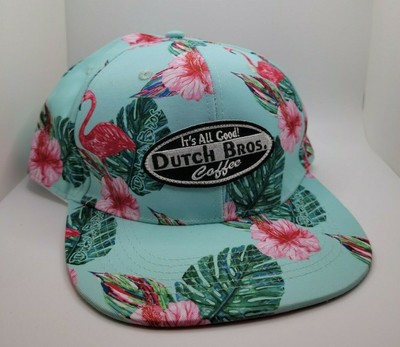 Dutch Bros Coffee Hawaiian Floral 