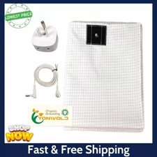 Organic Grounding Sheet 10% Silver for Bed Sleeping Therapy with Safest Ground !