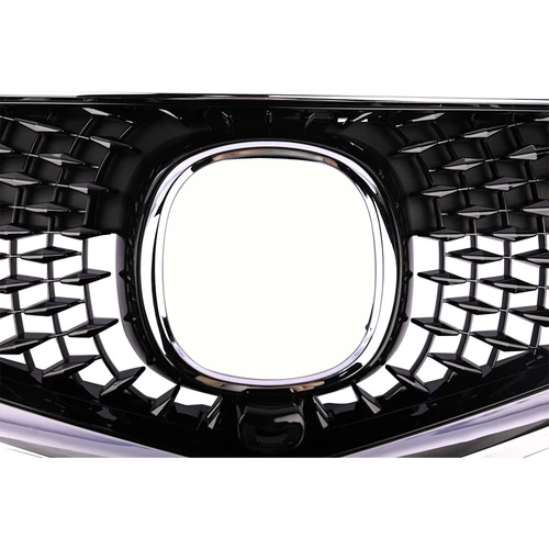 Front Bumper Upper Grille W/Chrome Molding For 2017 - 2020 Acura MDX 71121TZ5A00 - Picture 10 of 16