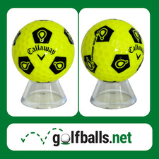 RARE AAAAA MINT YELLOW/BLACK BALLOON TRUVIS PROMO GOLF BALL